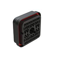 Amphenol SINE Systems ARB16-48SBR-L018 Connectors 48 Position Plug, Reduced Diameter Seal, Keyed B, Black