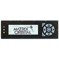Matrix Orbital EGLK19264A-7T-FGW-MT LCD Graphic Displays Grph Disp RS232, 5V Gy Txt/ Wht Bckgrnd