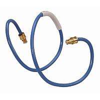 HUBER+SUHNER Minibend 2SR-4.5 RF Cable Assemblies Assembly: minibend_2SR cable with female SMP connectors on each end.Ruggedised. Length: 4.5 Inches