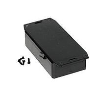 Hammond Manufacturing 1591BF2BK Flanged Enclosure ABS w/Bottom Flange 4.4x1.1x2.4" Black