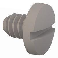 Essentra Components 010632B018 Machine Screw Binder Slotted Screw, #6-32 Thread, 3/16 in Lg