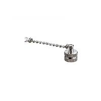 Amphenol LTW CAP-WBDMSPB2 Accessories Circular Metric Connector, Waterproof Cap With Chain, Metal, Male Connector, Screw Thread