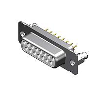 Molex / FCT 173109-1184 D-Sub Connectors - Standard Density FCT DSUB STR PC RCPT 09 PN W/SNAPIN