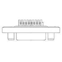 Molex / FCT 173110-0184 High Density D-Sub Connectors FCT HD SDR RCPT 44 PN SLD FMNT