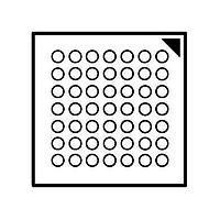 Lattice Semiconductor ICE40LP1K-CM49TR1K FPGA - Field Programmable Gate Array iCE40LM FPGA 1100 Logic Cells