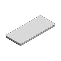 Masach Tech MS900-10S-NS EMI/RFI Shield, One-Piece 90 x 39.4 x 4mm One-piece Drawn-Seamless RF Shield/EMI Shield (Nickel-Silver)