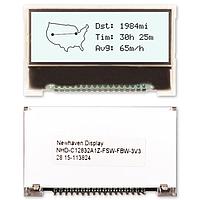 Newhaven Display NHD-C12832A1Z-FSW-FBW-3V3 Graphic LCD Modules FSTN (+) 41.4 x 24.3 x 4.0