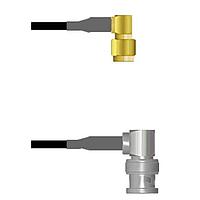 Amphenol Custom Cable Q-3400D0003024i RF Cable Assemblies SMA-RP/BNC-RP G174 24I