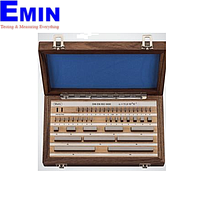 Mahr 4800411 Rectangular Gage Block Set made of Steel (405 ; Tolerance class 1)