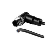 Same Sky (formerly CUI Devices) CDM1230-03A-01MRA-1M-67 Sensor Cables / Actuator Cables M12 Male Molded  Cable, Angled, UnShielded?A-Coding 3PIN , Cable Jaket PVC 1.0M, Screw M12X1.0