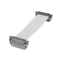 HARTING 33152430500145 Harting har-flex female 12pin Cable Assembly (AWG30/7 PVC), double ended (similar cable direction), w/o strain relief, PL1, 0.5m