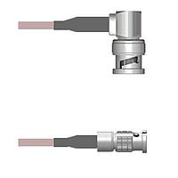 Amphenol Custom Cable Q-0H00W000S060i RF Cable Assemblies BNC-RP/HDBNC-SP G179 60I