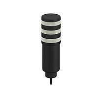Banner Engineering TL50CBYR Tower Lights Compact Tower Light: 3-Color Indicator; Voltage: 100-240 V ac; Environmental Rating: IP67; Colors: Blue Yellow Red; 2 m (6.5 ft) Integral Cable