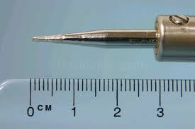 Selection of soldering tips for electronics assembly and rework