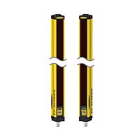 Banner Engineering SLSCP14-1200P44NT Safety Light Curtains EZ-SCREEN Cascade Pair; Resolution: 14 mm; Range: 6 m (20 ft); Defined Area: 1200 mm (47.2 in); Housing Length: 1270 mm (50.0 in); Connection: 4-pin M12 Pigtail Connectors; Emitter: No test Input