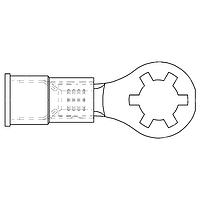 Molex 19076-0011 Ring STAR RING AVIKRIMP ( STEEL) (SRA-S-529-1