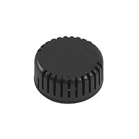 Hammond Manufacturing 1551V11BK Round ABS Plastic Miniature Enclosures - 1.77" diameter 0.79" depth, Black