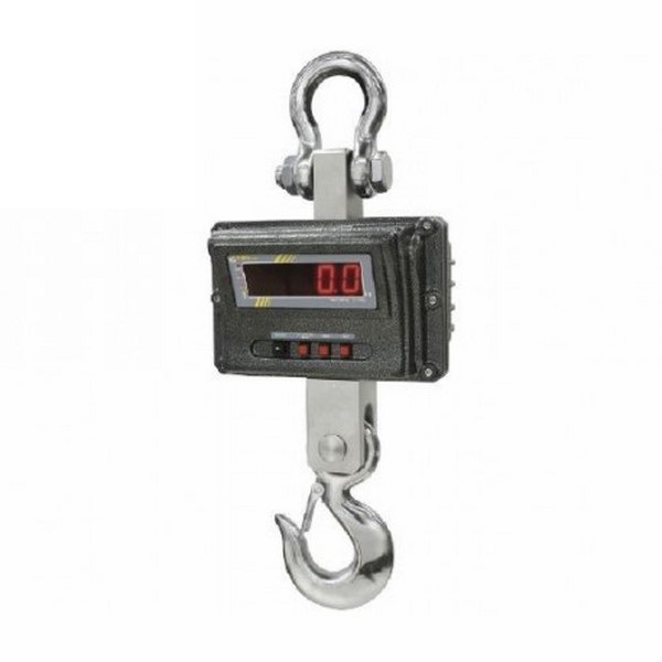 Industrial crane scale used for suspended weighing applications