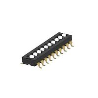 Alcoswitch - TE Connectivity 2454985-1 DIP Switches DIP, SMT, 10 pos, extended, gullwing
