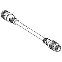 Molex 1200660683 Sensor Cables / Actuator Cables MIC 4P M/MFE 0.3M ST/ST 22/4