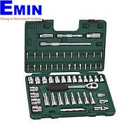 SATA 09007 58PC. 1/2inch DR. SOCKET SET (METRIC)