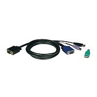 Tripp Lite P780-010 KVM Cable Kit USB/PS2 Cbl/B040/042 w/USB AF-PS/2M-10'