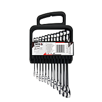 Yato YT-02069 Combination ratchet wrench set 12pcs 8-19mm