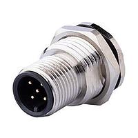 Same Sky (formerly CUI Devices) CDM1211-08A-MT-F9-67 Straight M12 Male Panel mount, Solder Type, Front Fastened PG9?ACode 8PIN , Screw Copper alloy