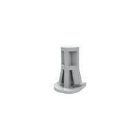 Essentra Components RLCBSB-5-01 Supports CB Spt,Rvrs Mnt,Push Spcr,Nat,5MM