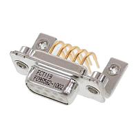 Molex / FCT 173109-0181 Receptacle FCT DSUB RA PC RCPT 09 PN W/CLINCH