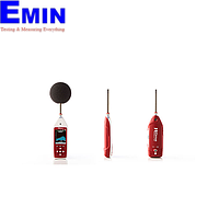 Cirrus CR161D Optimus red Class 1 Sound Level Meter (20~140 dB, Class 1, Data Logging, 1:1 Octave Bands, NC/NR Curves)