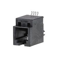 Molex 95503-6451 Modular VERT SMT 4/4 RJ11 SMALL PANEL CUTOUT