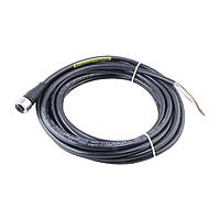 Molex 120079-5043 Sensor Cables / Actuator Cables Ultra-Lock (M12) Sgl-Ended Cordset 5 Poles A-Coded F (Straight) to PT 22 AWG