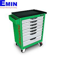 TOPTUL GCAJ0012 W/7-Drawer Tool Trolley (227 pcs; Green)