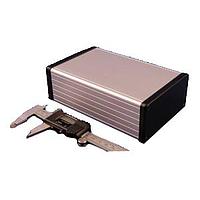 Hammond Manufacturing 1455N1602 PC Board 6.3x4.1x2.1"Extruded wPlasticEnds Clear