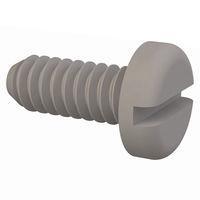 Essentra Components 010440P028PC Slotted Pan Slotted Screw, #4-40 Thread, 9/32 Lg