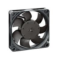 ebm-papst 712F Axial Fan DC Tubeaxial Fan, 70x70x15mm, 12VDC, 25.9CFM, 1.7W, 38dBA, 5300RPM, Sintec