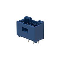 Molex 503159-0504 Headers & Wire Housings 1.5W/BSGLDIPSTRecAssy5CktW/BosWKnkBlue
