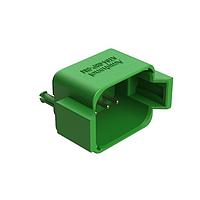 Amphenol SINE Systems AT04-08PC-BM03 Connectors AT RCPT 8P (Ni) PCB BRD MNT NO POTING GN