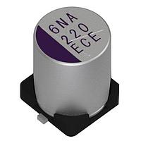 Rubycon 50CEV100M10X10.5 Aluminum Polymer Capacitors 50VDC 100uF +/-20 2000mA AEC-Q200
