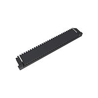 Amphenol FCI SFW28R-6STE1LF Board Mount 1.00mm Flex Connector, SFW-R series, 28 Position, Top side Contact, Side Entry Surface Mount ZIF CIC Connector, Lead Free.
