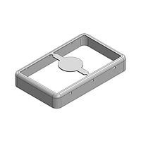 Masach Tech MS326-10F-NS EMI/RFI Shield Frame, Two-Piece 32.6 x 20 x 5mm Two-piece Drawn-Seamless RF Shield/EMI Shield FRAME (Nickel-Silver)