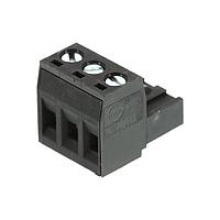Molex 39520-0003 Plugs 5.0MM EURO PLUG RA BLK 3CKT