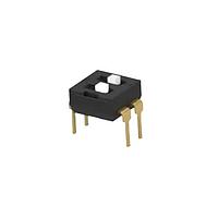 Alcoswitch - TE Connectivity 2454982-1 DIP Switches DIP, THT, 2 pos, extended