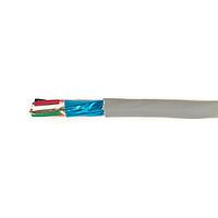 Alpha Wire 78134 SL001 Multi-Conductor Cables 22 AWG 4 Conductor 300V Foil, MPPE, MPPE 1000 ft Spool, Slate