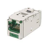 Panduit CJSK6X88TGGR Modular Connectors / Ethernet Connectors Mini-Com Keyed Mod Cat 6A Shielded