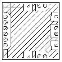Analog Devices HMC6146BLC5ATR Up-Down Converters 40.5-43.5GHz IQ Up Converter