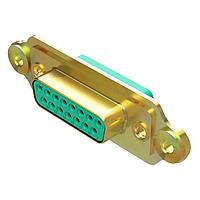 Amphenol Positronic RD9S1000C-15-759.1 Receptacle D-Sub Female Connector 9P Crimp Cadmium Shell