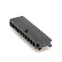 Molex 43650-1002 Power MicroFit 3.0 SR RA TH Peg 30Au 10Ckt