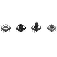 APEM MJTP1212 Basic Switch 12mm square tact flush actuator